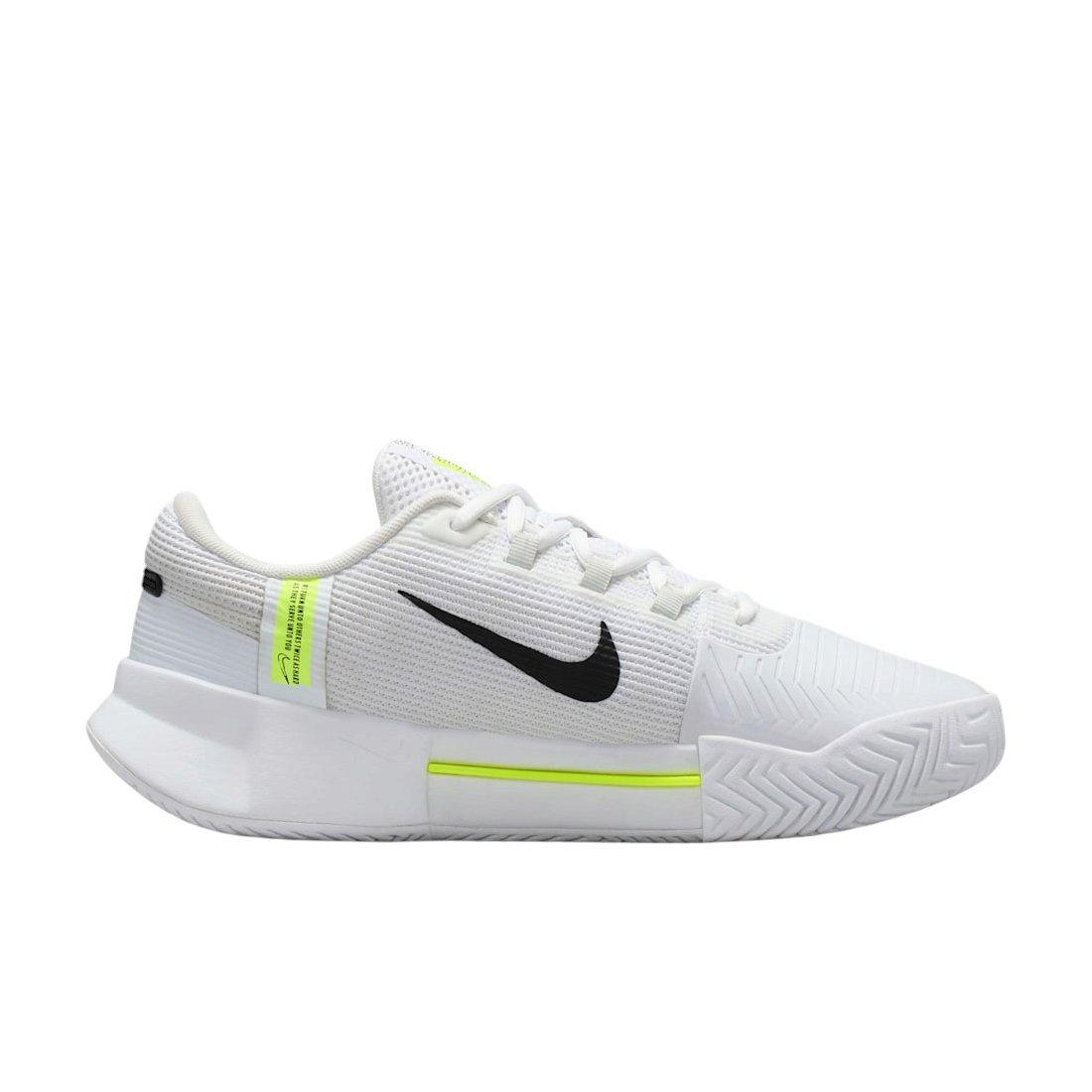 Nike GP Challenge 1.5 Hard Court "White/Pure Platinum/Volt/Black" Women's Tennis Shoe - WHITE/PLATINUM/VOLT/BLACK